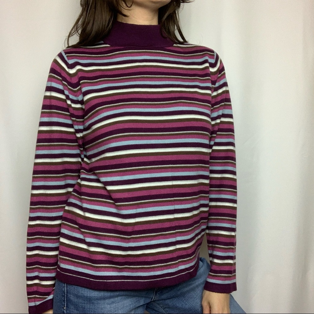 Sag Harbor Striped Sweater